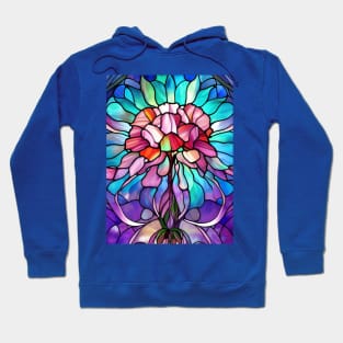 Stained Glass Flower Hoodie